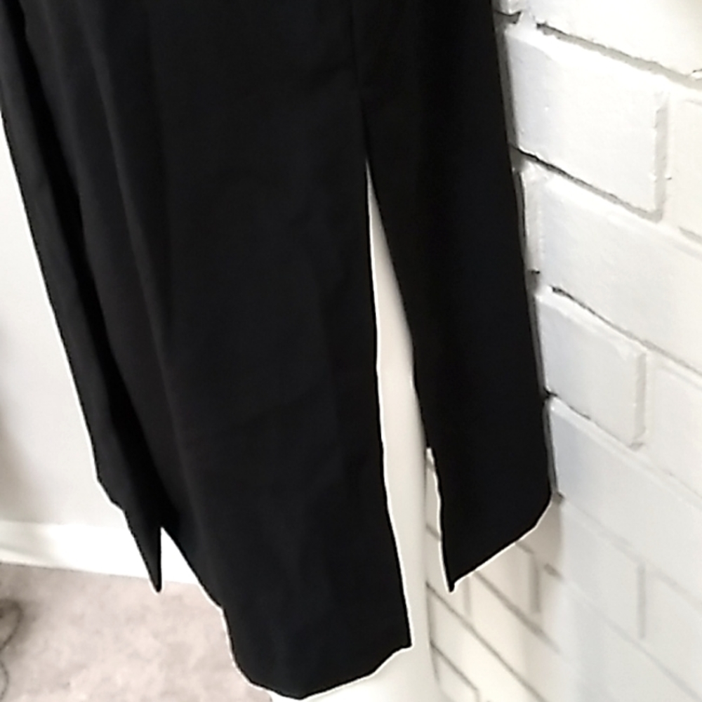 Requirements Black Button Down Business Jacket. Size Small - Picture 7 of 13
